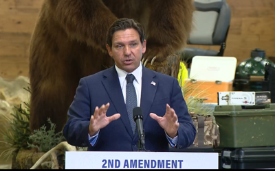 Gov. Ron DeSantis announces Second Amendment sales tax holiday. 9-8-25